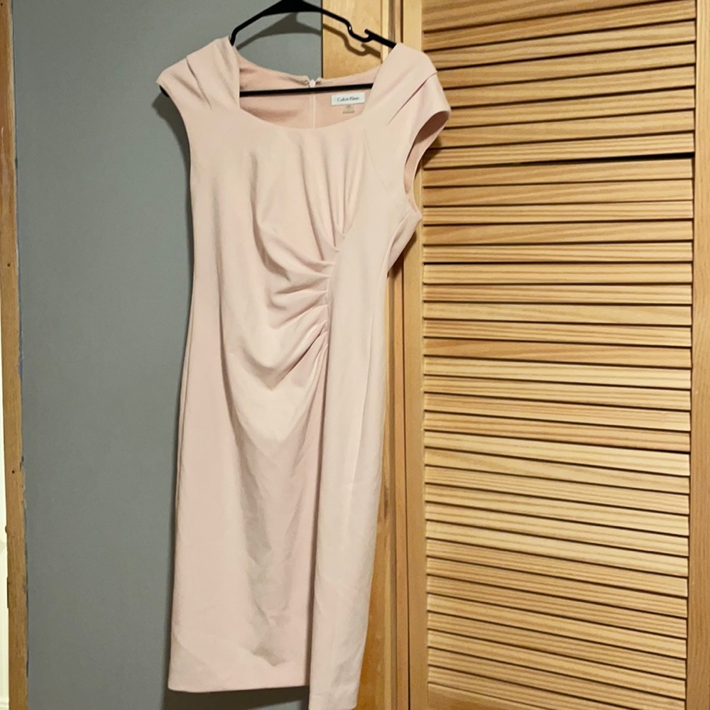 Beautiful light pink Calvin Klein dress